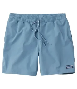 Flash Sale L.L.Bean "Men's Vacationland Stretch Swim Trunks, 6"" BaysideBlue