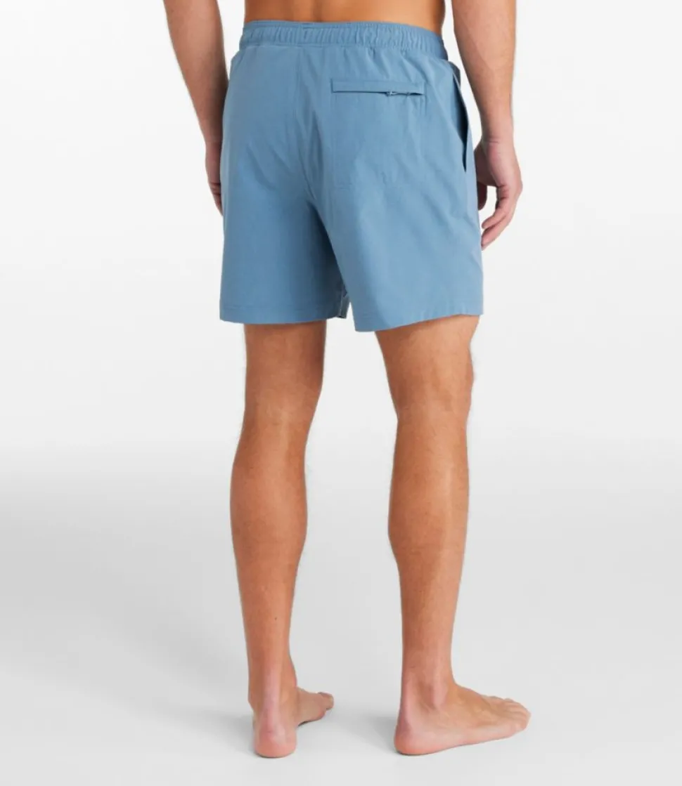 Flash Sale L.L.Bean "Men's Vacationland Stretch Swim Trunks, 6"" BaysideBlue