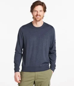 Online L.L.Bean "Men's VentureSoft Crewneck Shirt" AdobeMarl