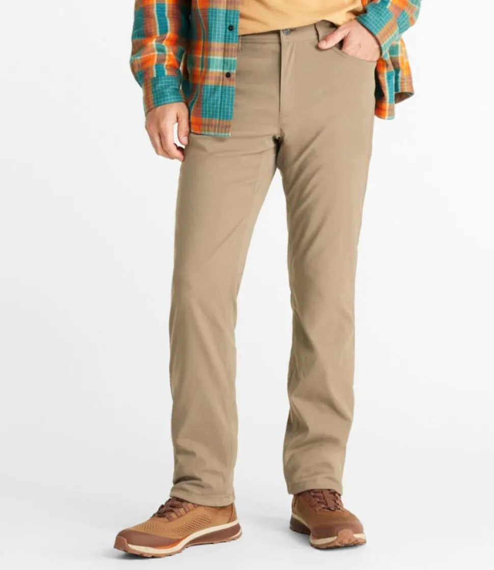 Discount L.L.Bean "Men's VentureStretch Five-Pocket Pants, Standard Fit, Lined"