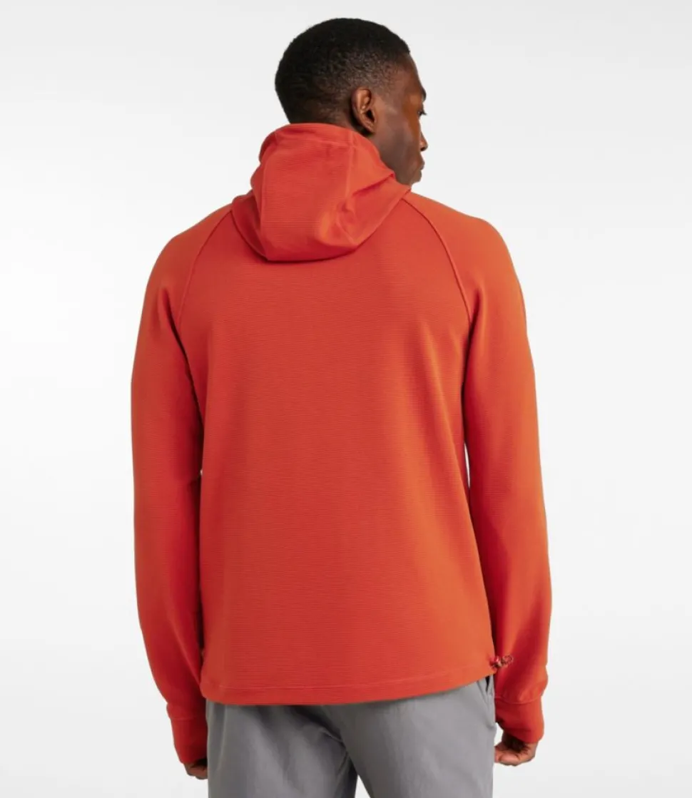 Clearance L.L.Bean "Men's VentureStretch Ottoman-Rib Hoodie"