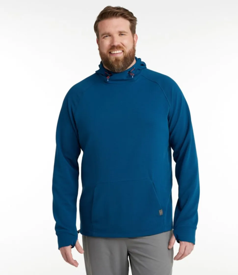 Clearance L.L.Bean "Men's VentureStretch Ottoman-Rib Hoodie"