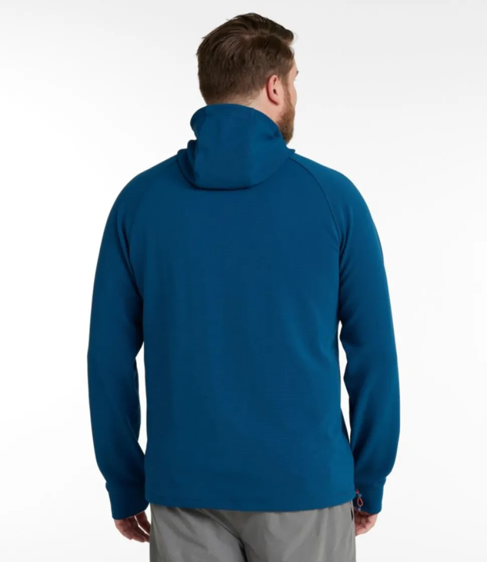 Clearance L.L.Bean "Men's VentureStretch Ottoman-Rib Hoodie"