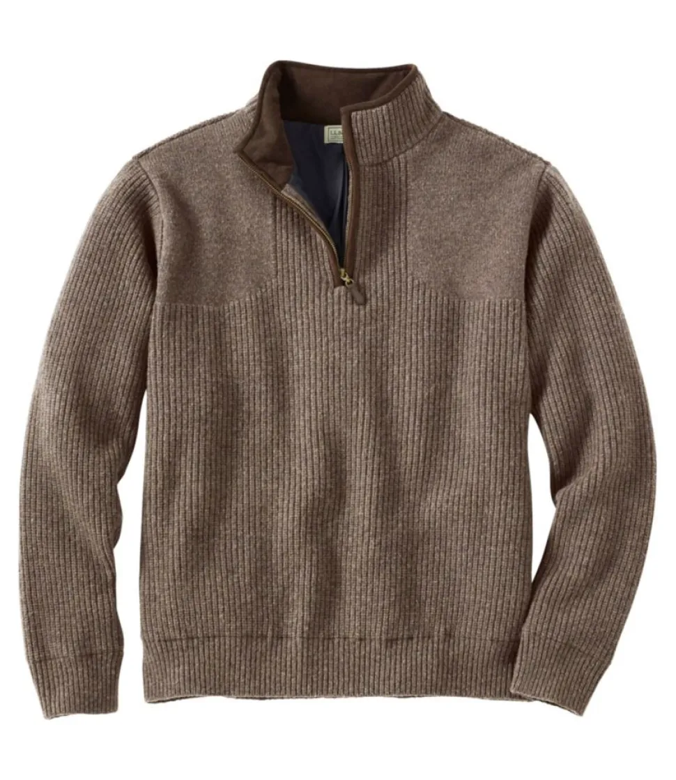 Clearance L.L.Bean "Men's Waterfowl Sweater with WINDSTOPPER by GORE-TEX LABS"