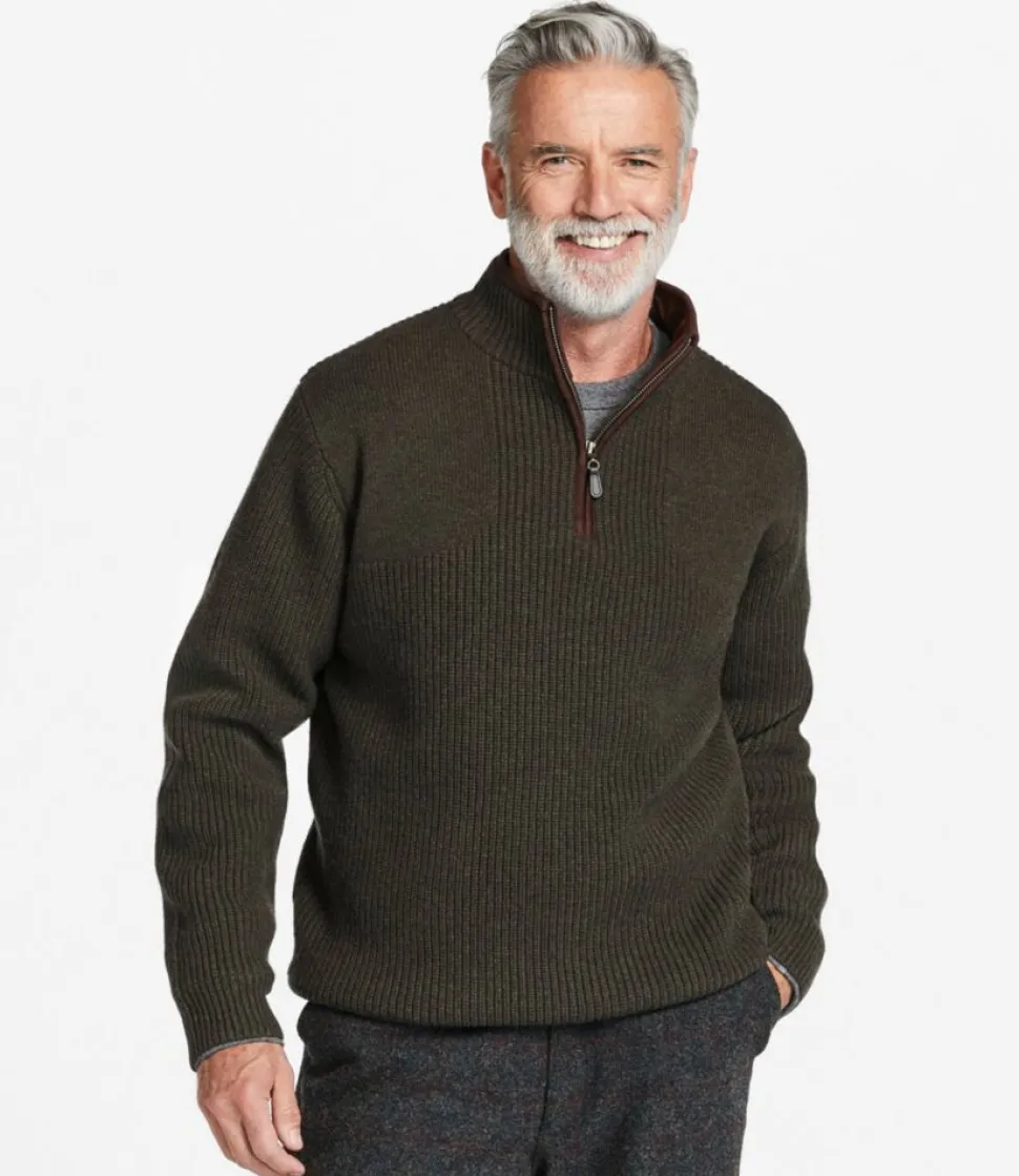 Clearance L.L.Bean "Men's Waterfowl Sweater with WINDSTOPPER by GORE-TEX LABS"