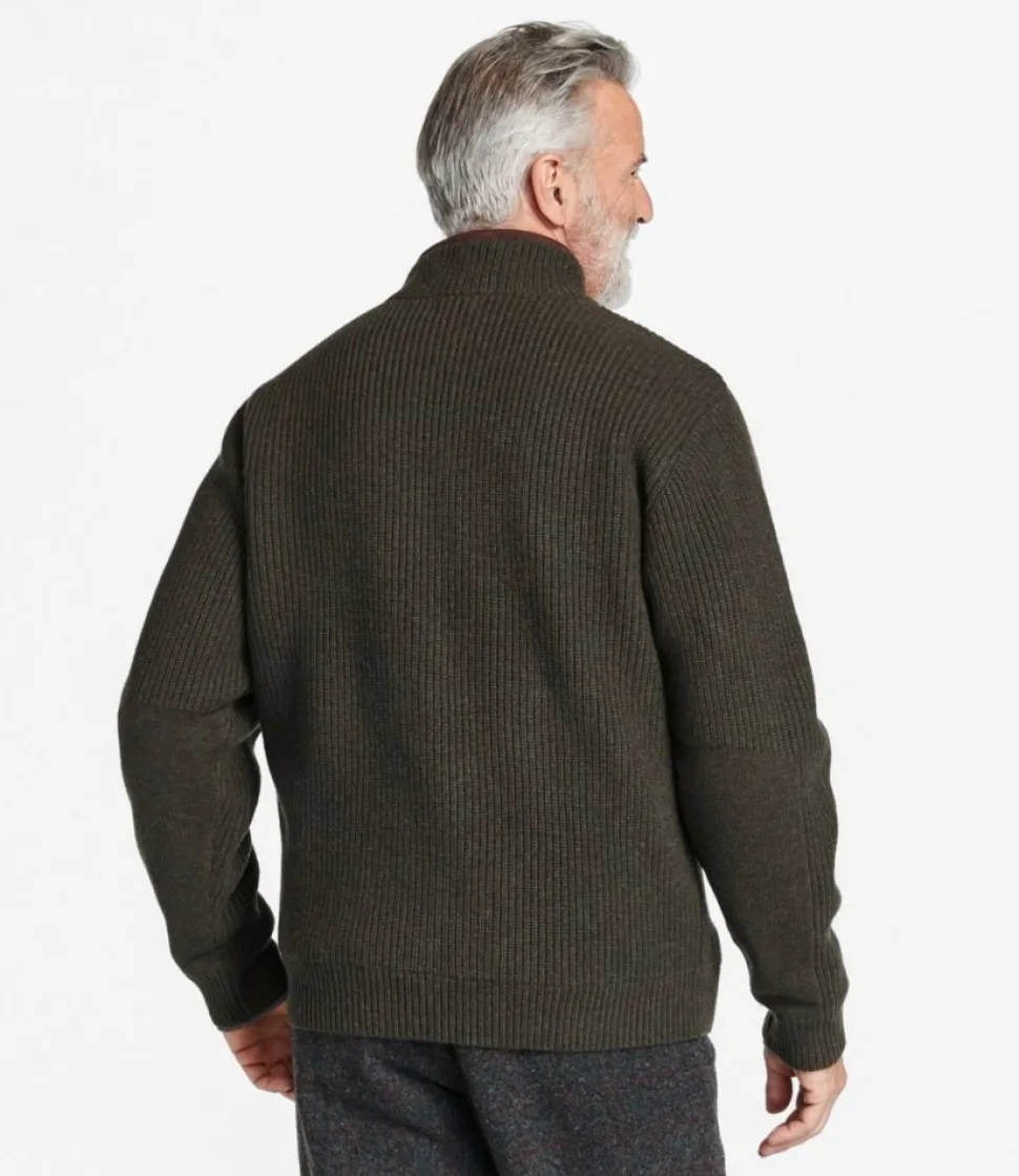 Clearance L.L.Bean "Men's Waterfowl Sweater with WINDSTOPPER by GORE-TEX LABS"