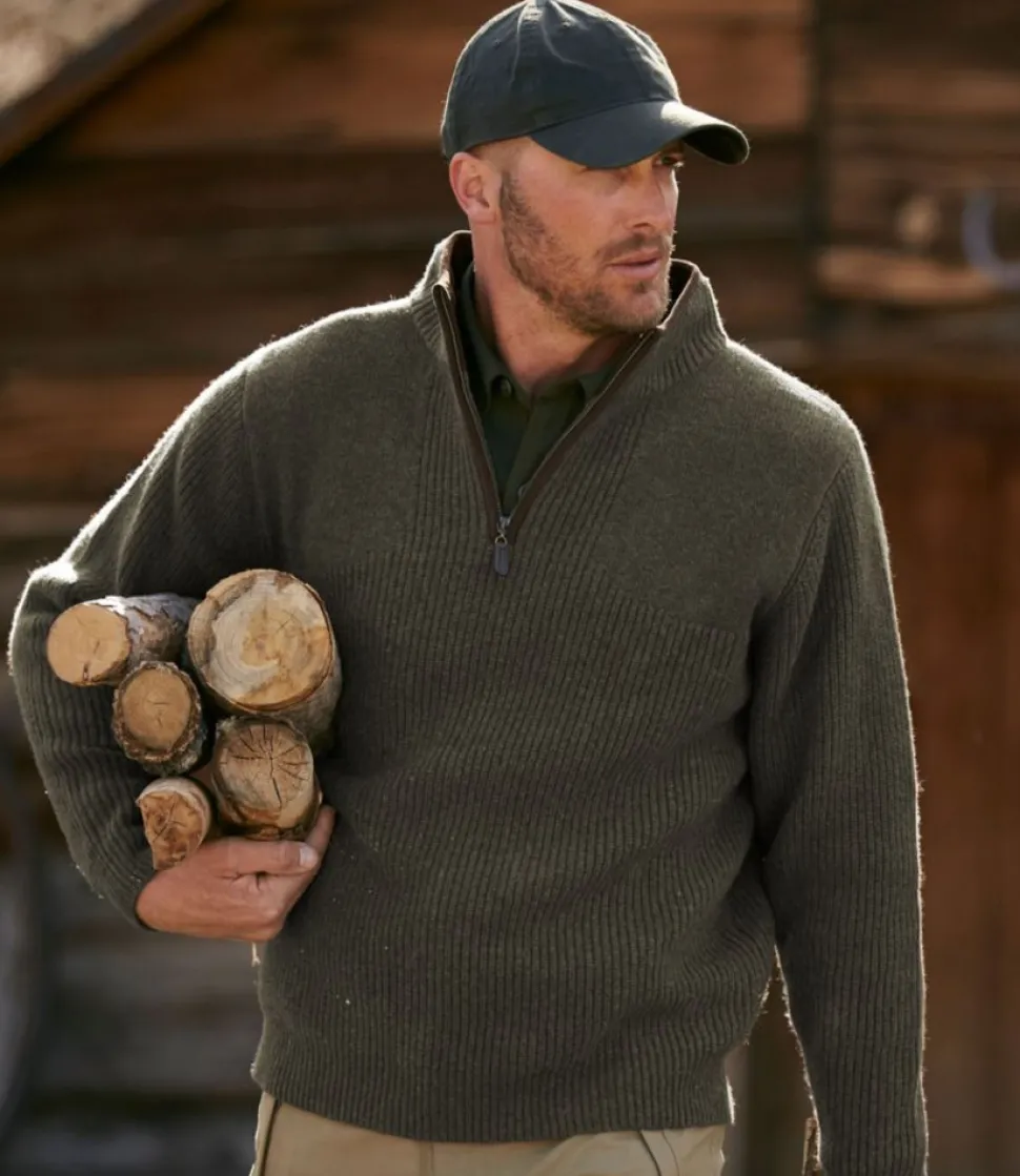 Clearance L.L.Bean "Men's Waterfowl Sweater with WINDSTOPPER by GORE-TEX LABS"