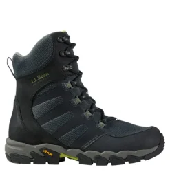 Best Sale L.L.Bean "Men's Weather Challenger Insulated Boots" Black/DarkCitron