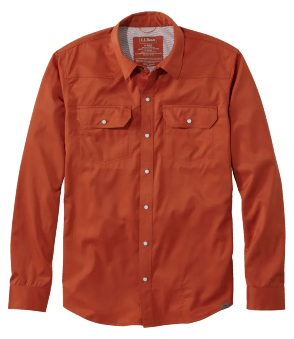 New L.L.Bean "Men's West Branch Fishing Shirt, Long-Sleeve"