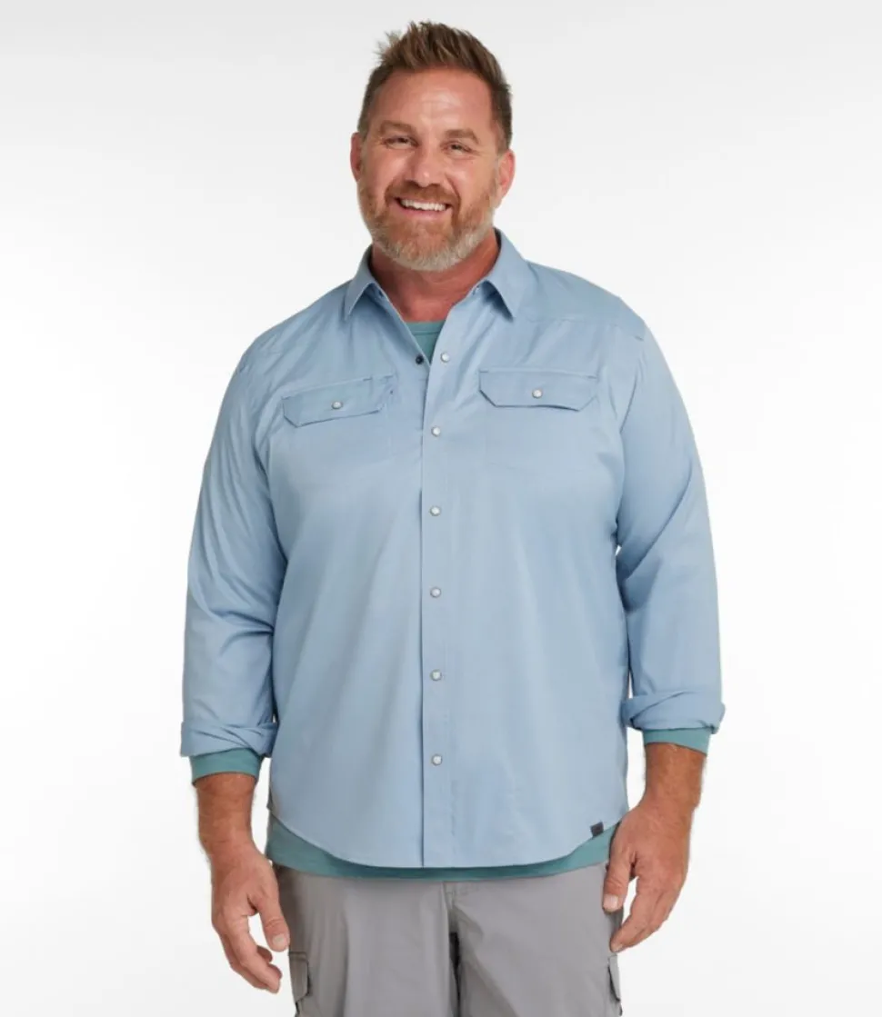 New L.L.Bean "Men's West Branch Fishing Shirt, Long-Sleeve"