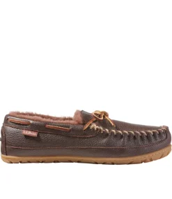 Store L.L.Bean "Men's Wicked Good® Moccasins, Moosehide" Chocolate