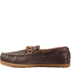 Store L.L.Bean "Men's Wicked Good® Moccasins, Moosehide" Chocolate