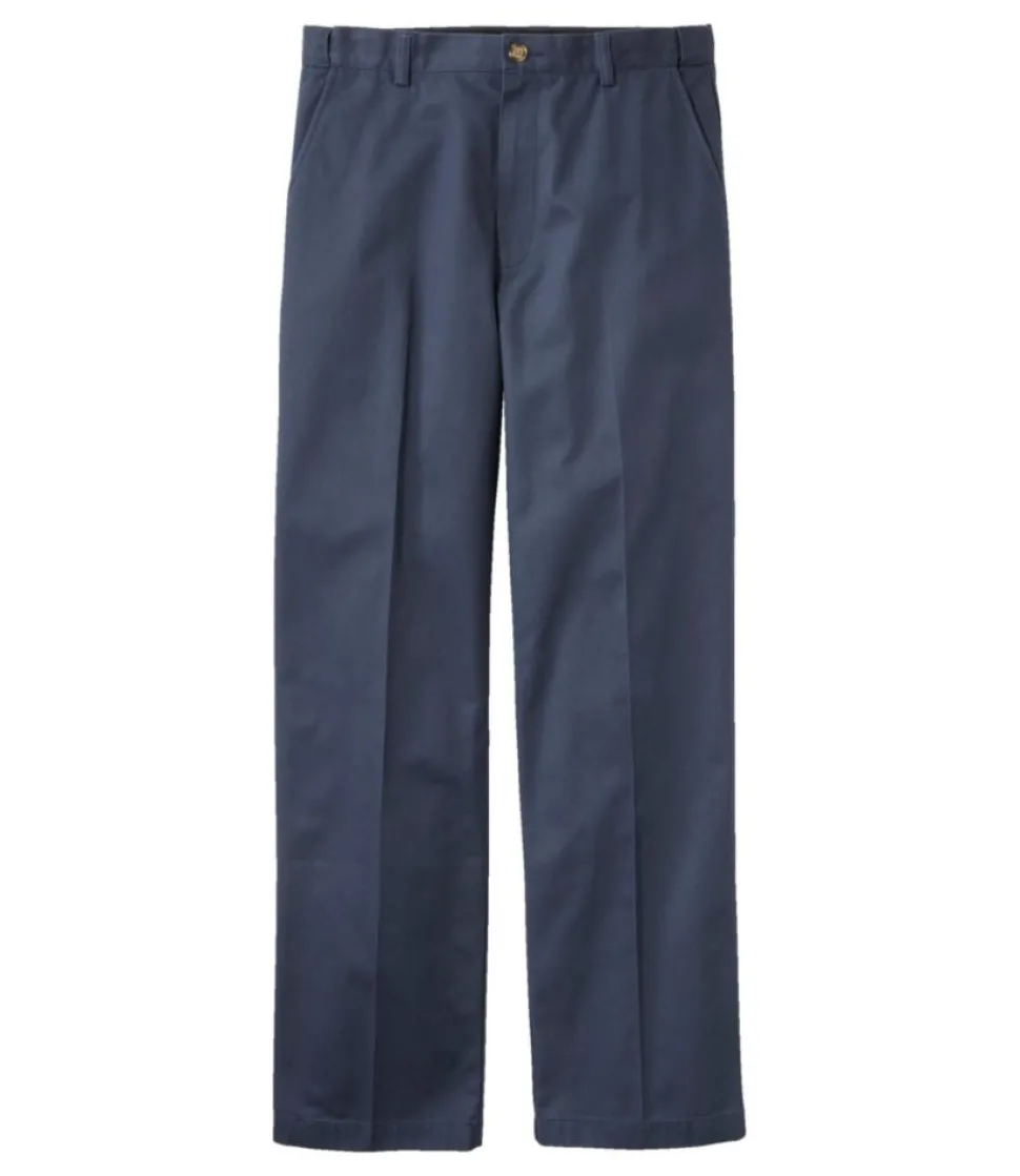 Outlet L.L.Bean "Men's Wrinkle-Free Double L® Chinos, Natural Fit, Hidden Comfort, Plain Front"