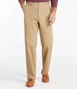 Outlet L.L.Bean "Men's Wrinkle-Free Double L® Chinos, Natural Fit, Hidden Comfort, Plain Front"