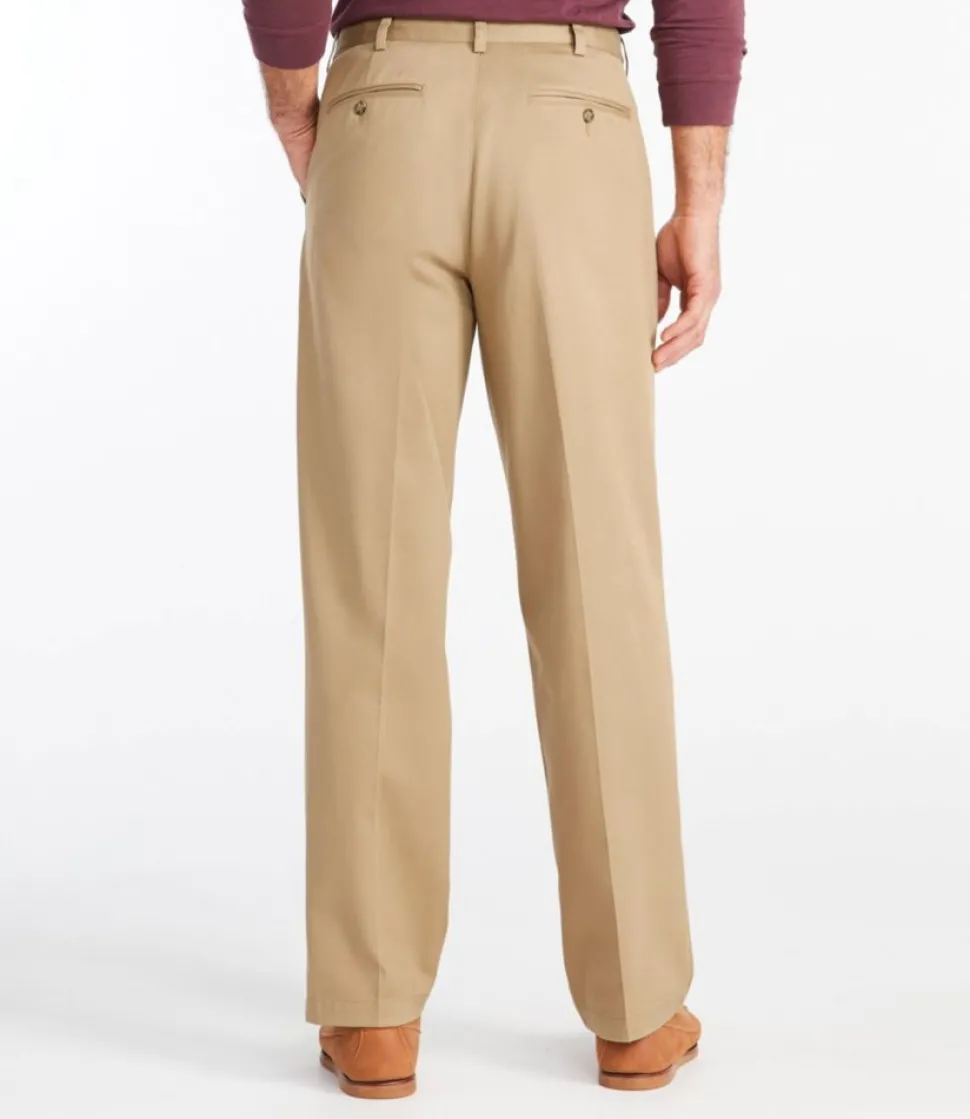 Outlet L.L.Bean "Men's Wrinkle-Free Double L® Chinos, Natural Fit, Hidden Comfort, Plain Front"