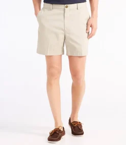 Outlet L.L.Bean "Men's Wrinkle-Free Double L® Chino Shorts, Natural Fit, Hidden Comfort Waist, 6""