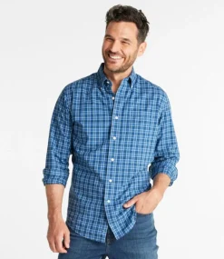 Best L.L.Bean "Men's Wrinkle-Free Kennebunk Sport Shirt, Slightly Fitted Check"