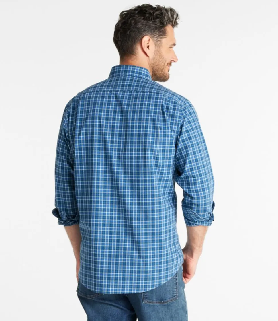 Best L.L.Bean "Men's Wrinkle-Free Kennebunk Sport Shirt, Slightly Fitted Check"