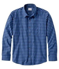 Clearance L.L.Bean "Men's Wrinkle-Free Ultrasoft Brushed Cotton Shirt, Long-Sleeve, Traditional Untucked Fit"