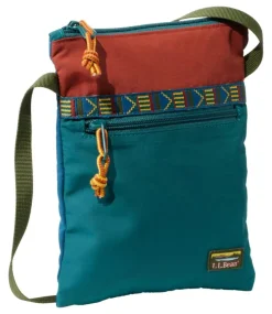 Clearance L.L.Bean "Mountain Classic Crossbody Bag, Multi" Spruce/TuscanOlive