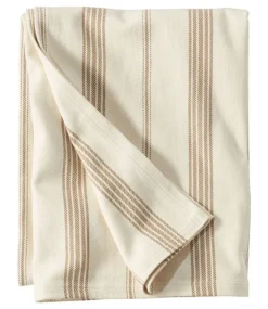 Sale L.L.Bean "Organic Cotton Blanket, Stripe"