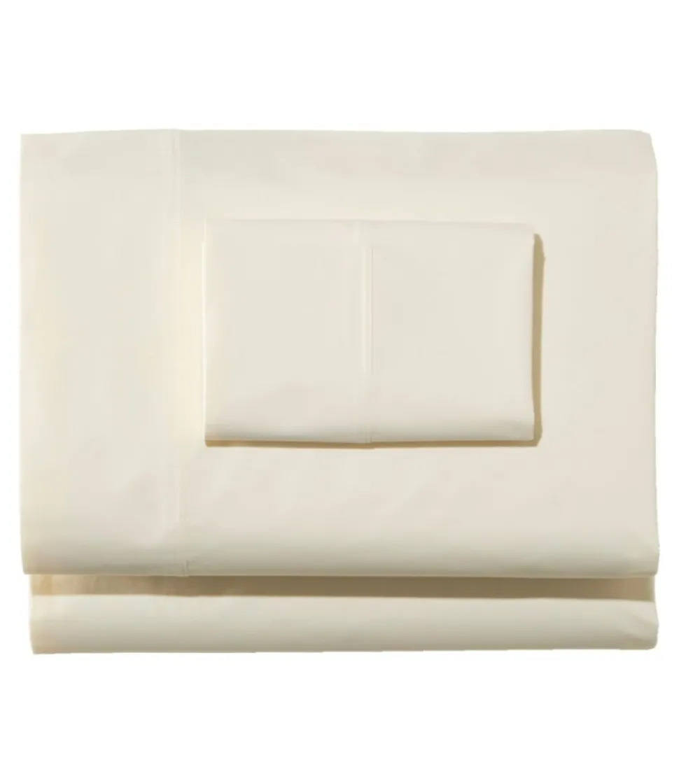 Fashion L.L.Bean "Organic Cotton Percale Sheet Collection"