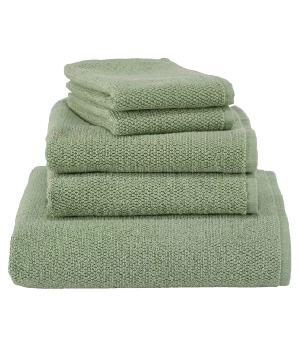 Fashion L.L.Bean "Organic Textured Cotton Towel"
