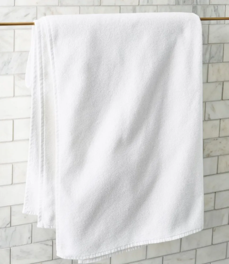 Fashion L.L.Bean "Organic Textured Cotton Towel"