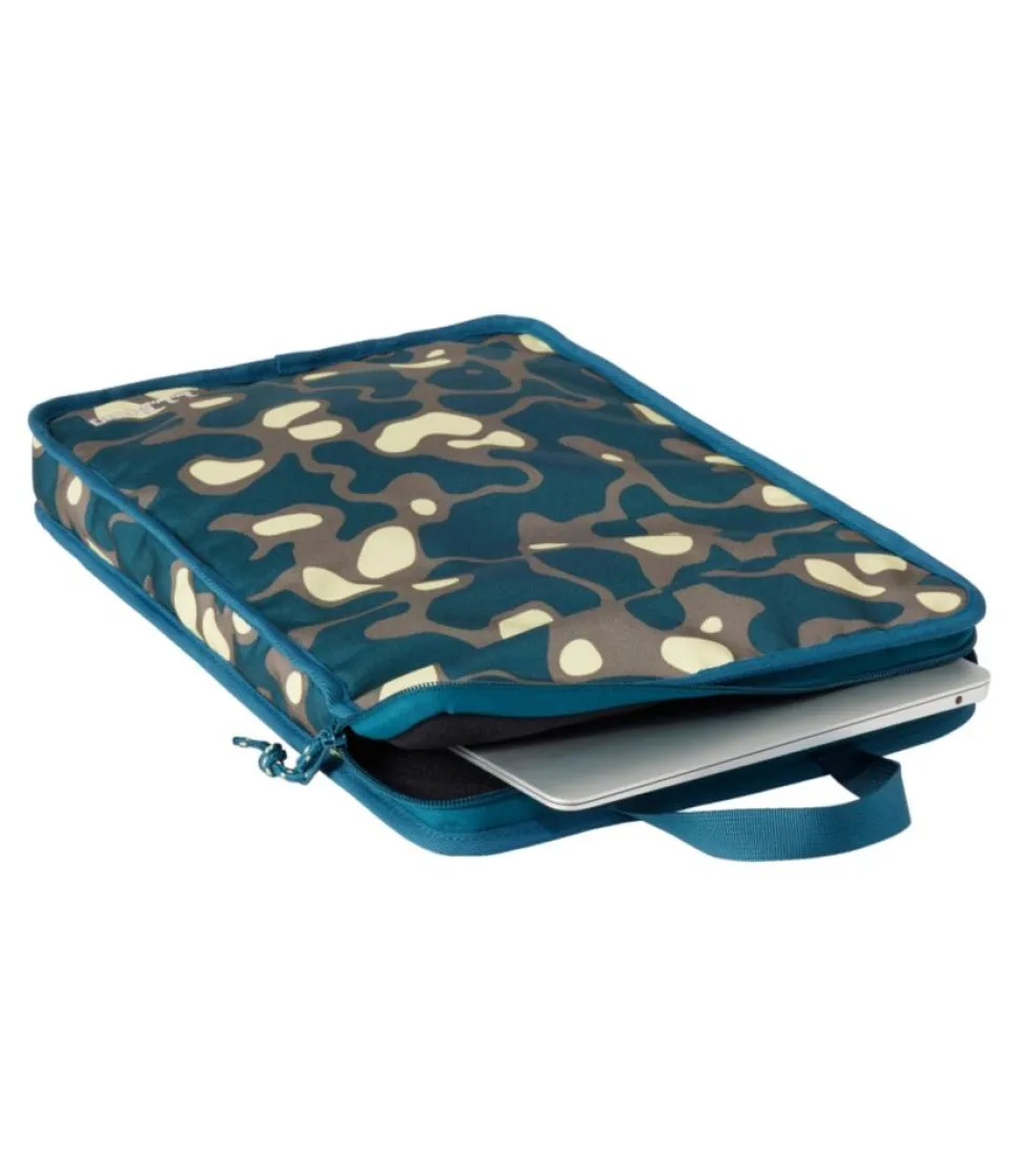 Sale L.L.Bean "Padded Laptop Sleeve, Print"