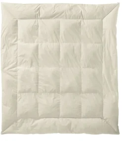 Sale L.L.Bean "Permabaffle Box Goose Down Comforter, Warmer" Cream