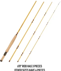 Fashion L.L.Bean "Pocketwater Glass Fly Rods" Yellow