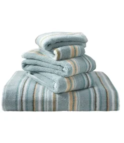 Best L.L.Bean "Premium Cotton Towel Set, Stripe"