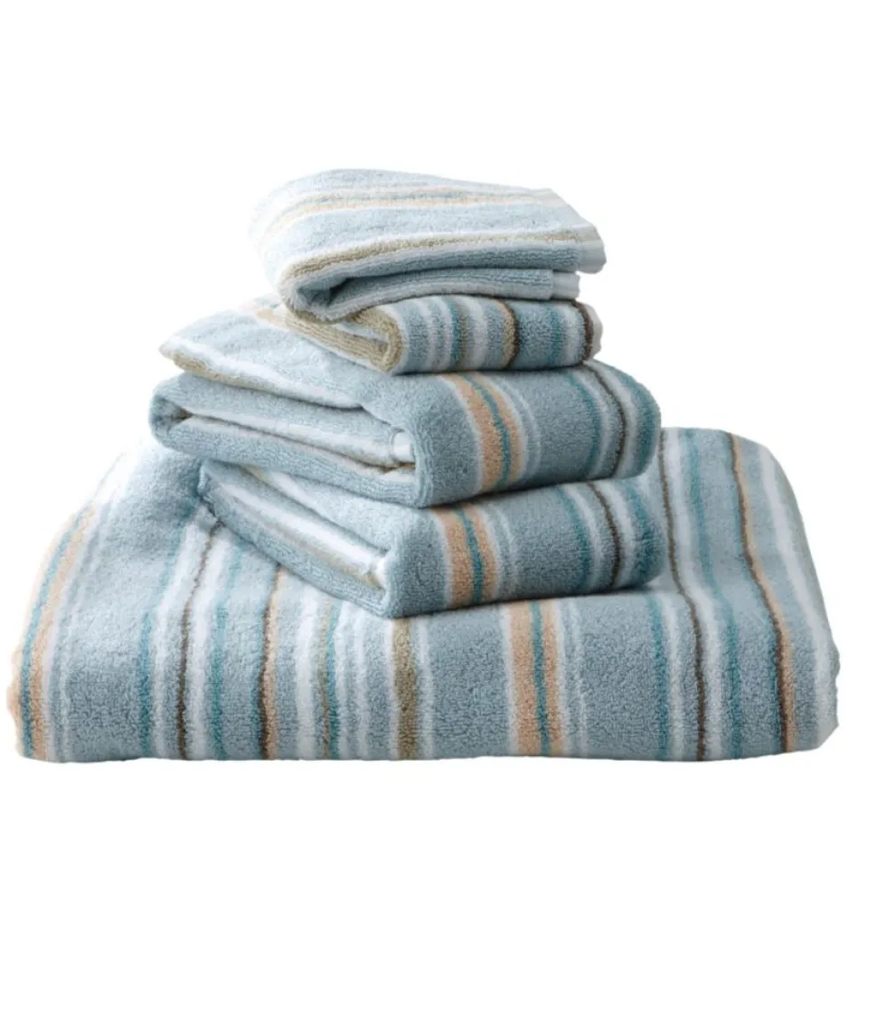 Fashion L.L.Bean "Premium Cotton Towels, Stripe"