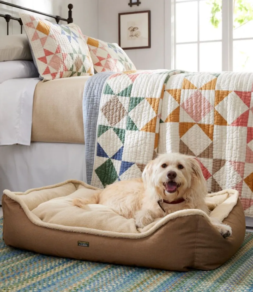 Online L.L.Bean "Premium Cuddler Dog Bed"