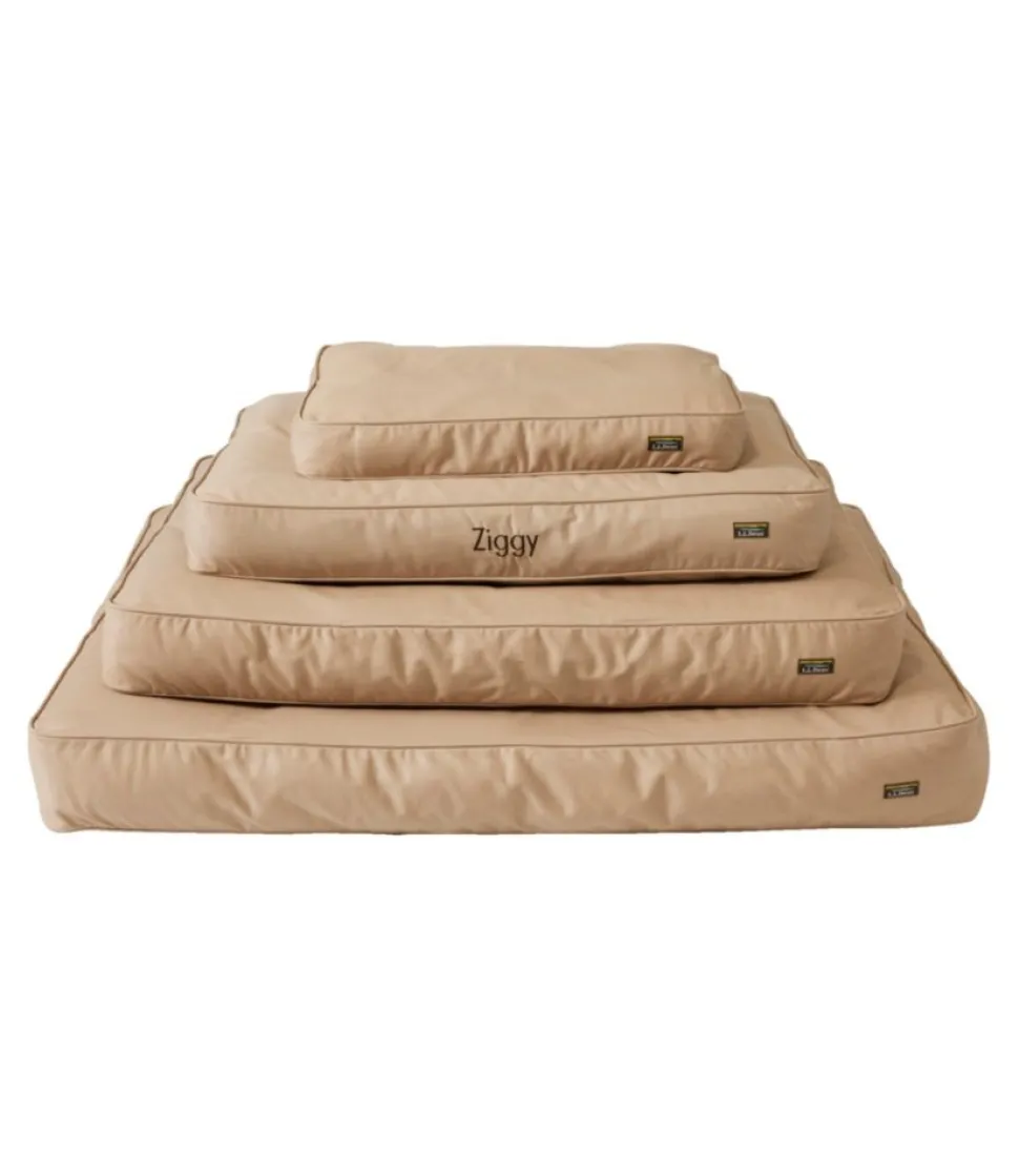 Store L.L.Bean "Premium Denim Dog Bed, Rectangular"