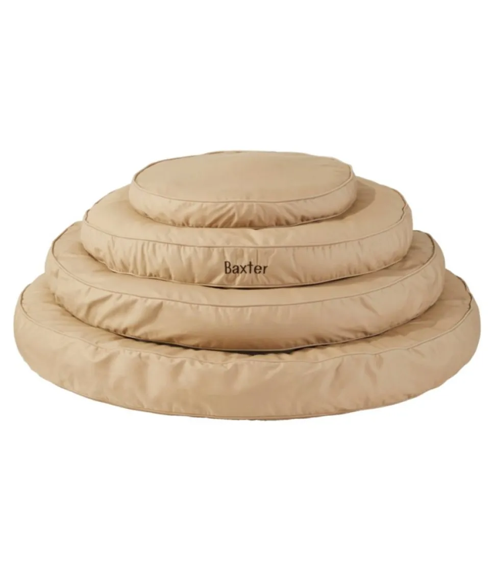 Store L.L.Bean "Premium Denim Dog Bed Replacement Cover, Round"