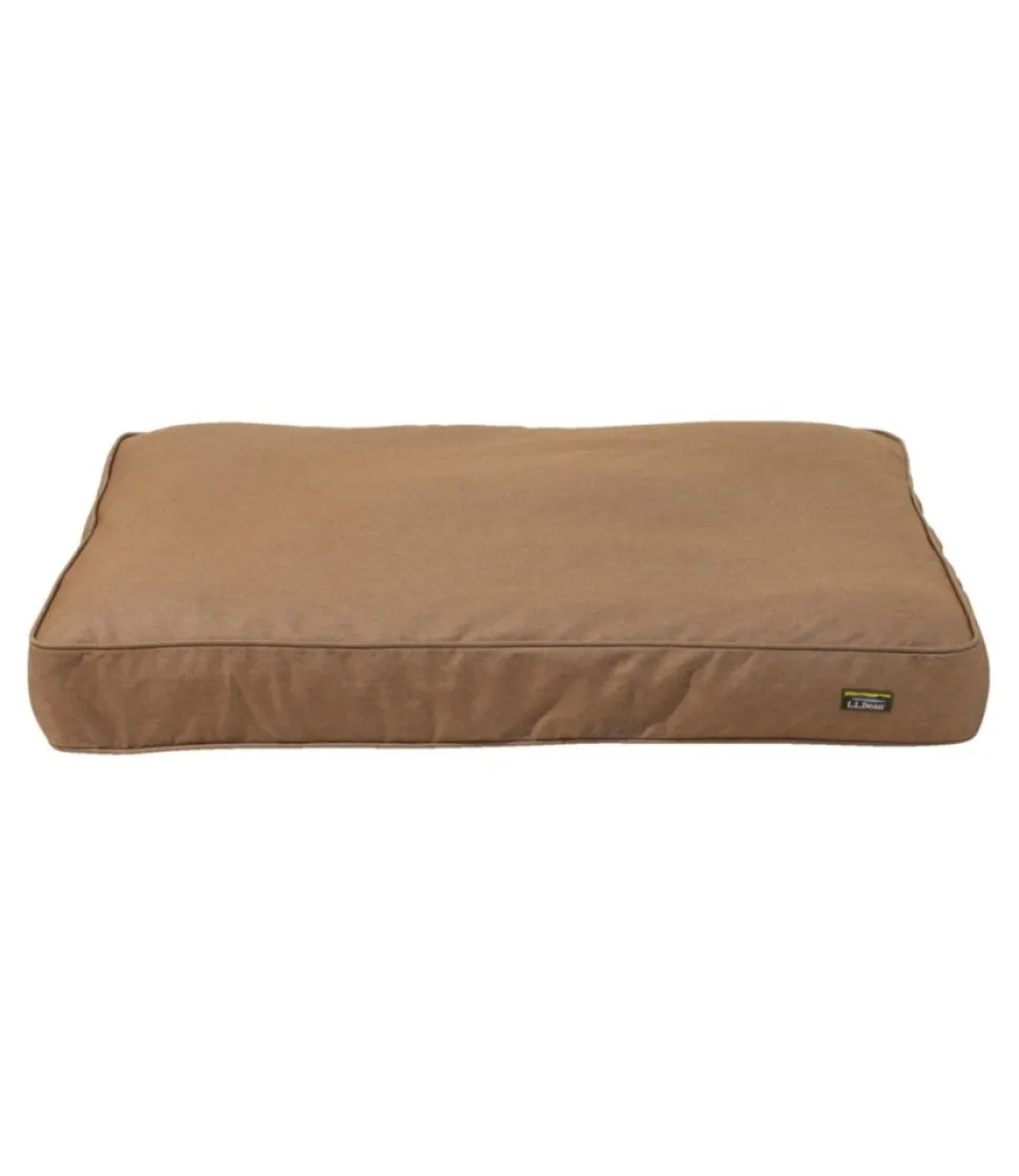 Hot L.L.Bean "Premium Denim Therapeutic Dog Bed, Rectangular"