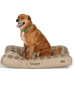 Shop L.L.Bean "Premium Fleece Dog Bed, Rectangular"