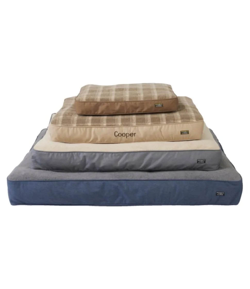 Shop L.L.Bean "Premium Fleece Dog Bed, Rectangular"