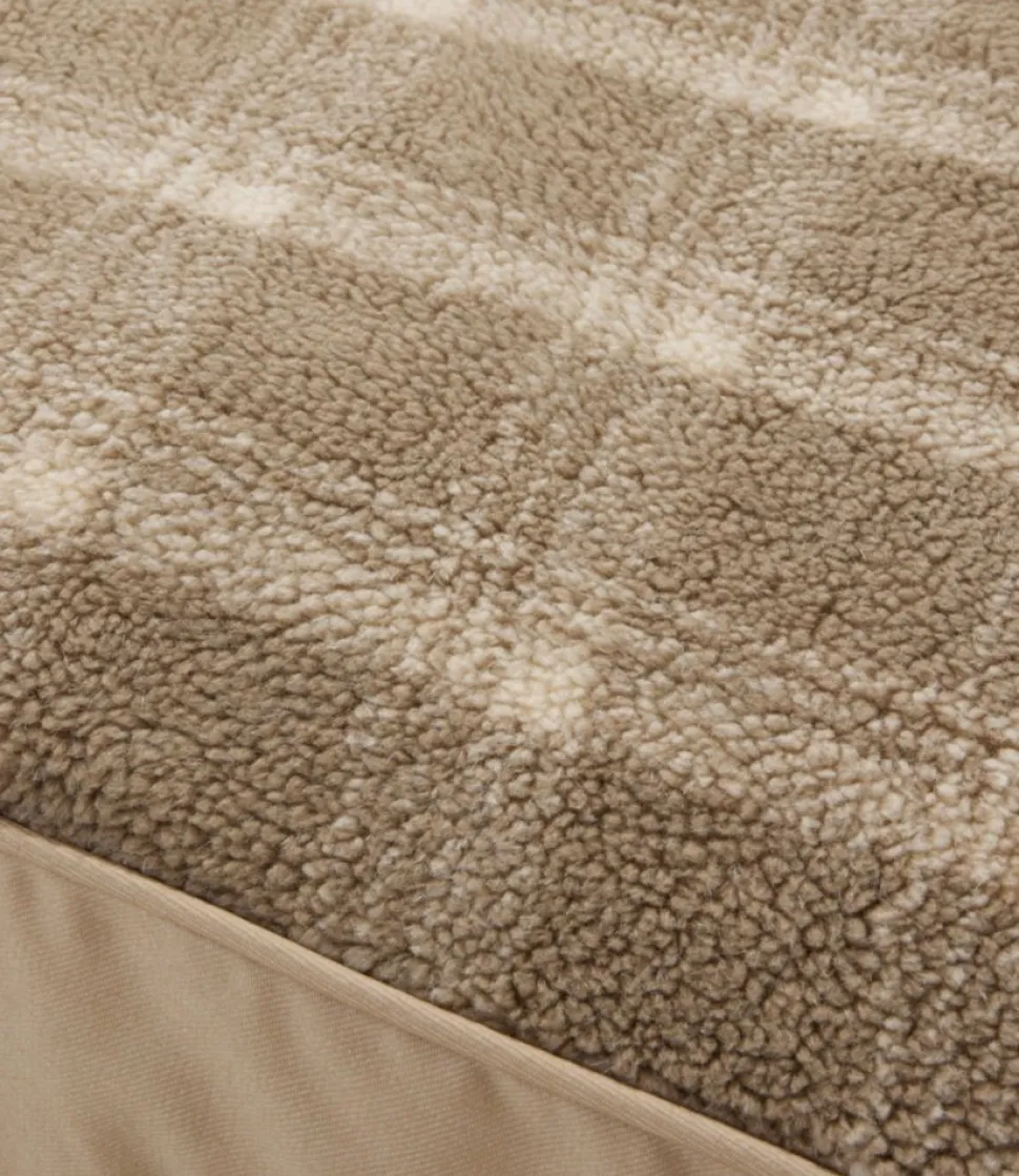 Shop L.L.Bean "Premium Fleece Dog Bed, Rectangular"