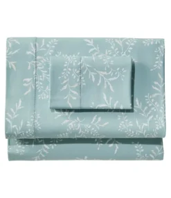 Fashion L.L.Bean "Premium Supima Flannel Sheet Collection, Print"