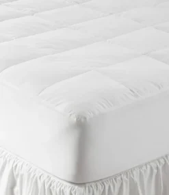 Online L.L.Bean "PrimaLoft Mattress Pad" White