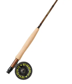 New L.L.Bean "Quest Fly Rod Outfits, Two-Piece" Brown