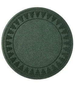 New L.L.Bean "Recycled Waterhog Holiday Tree Mat, Trees" Evergreen