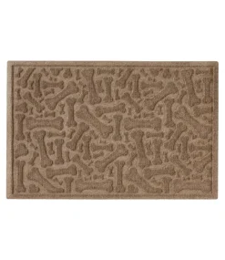 Fashion L.L.Bean "Recycled Waterhog Scattered Bones Mat"