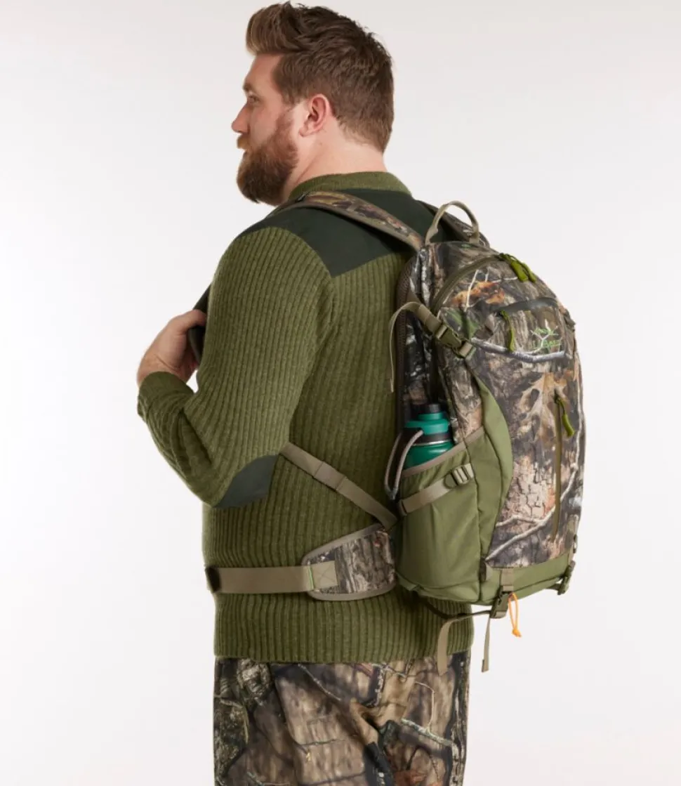 Cheap L.L.Bean "Ridge Runner Big & Tall Pro Hunting Pack, 25 L" MossyOakCountryDNA