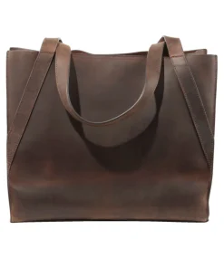 Online L.L.Bean "Stonington Full-Grain Leather Tote"