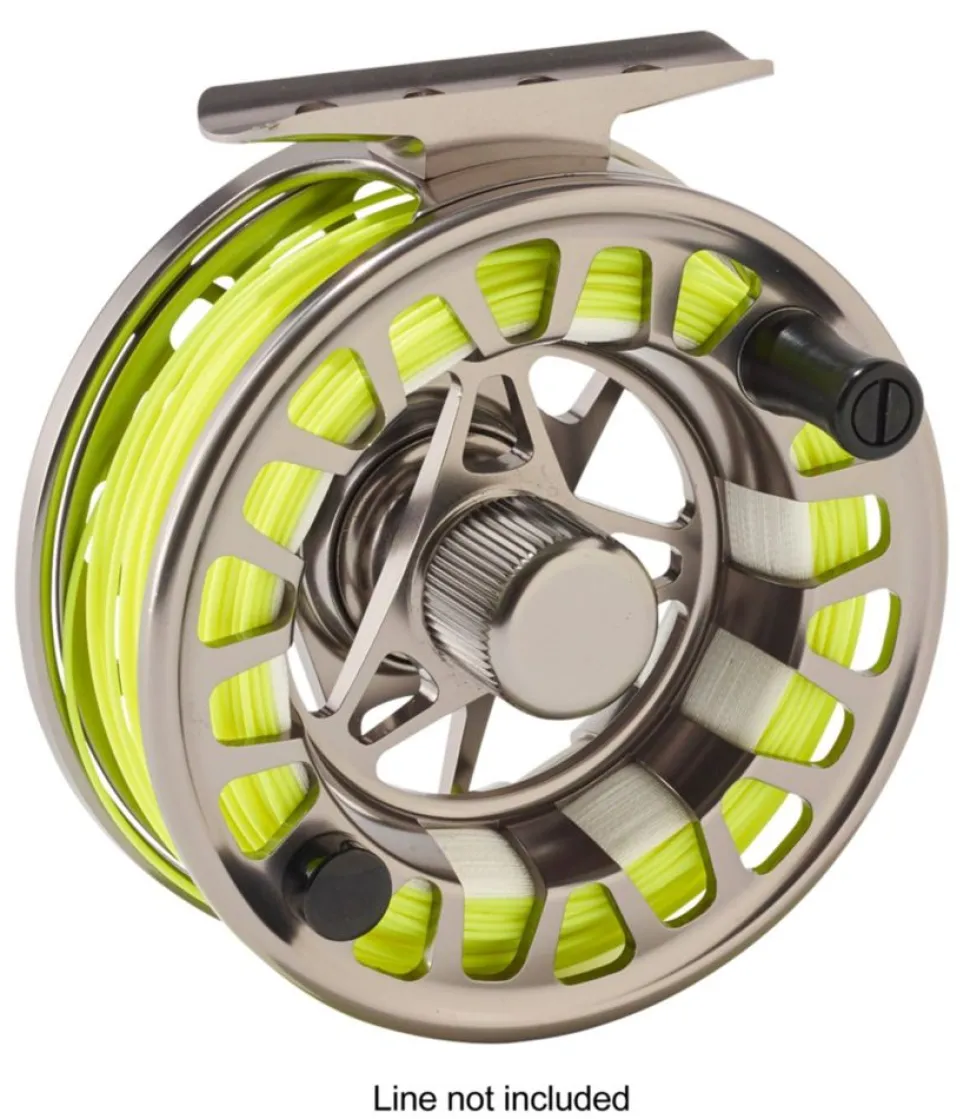 Flash Sale L.L.Bean "Streamlight Ultra II Large Arbor Fly Reel" Silver