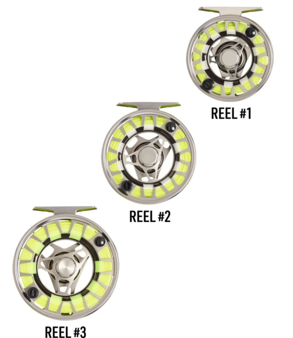 Flash Sale L.L.Bean "Streamlight Ultra II Large Arbor Fly Reel" Silver