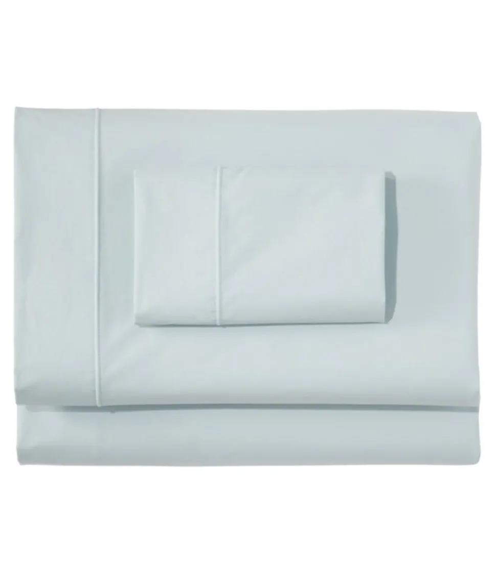 Best Sale L.L.Bean "Sunwashed Percale Sheet Collection"